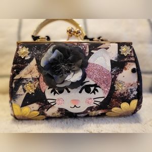 Irregular Choice Cat Galaxy Purse
